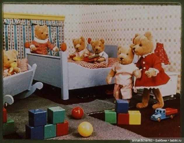 Стерео-взгляд в прошлое. В гости к плюшевым медвежатам