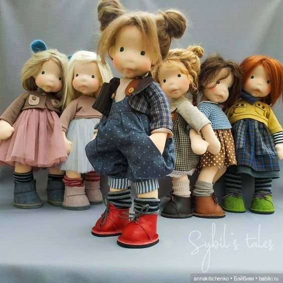 «Сказки Сибиллы» Уникальные куклы ручной работы Sigita Stonienė
