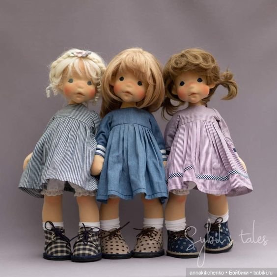 «Сказки Сибиллы» Уникальные куклы ручной работы Sigita Stonienė