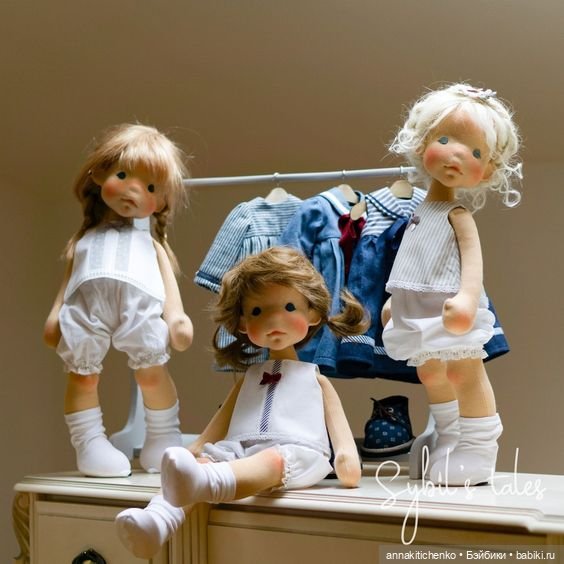 «Сказки Сибиллы» Уникальные куклы ручной работы Sigita Stonienė