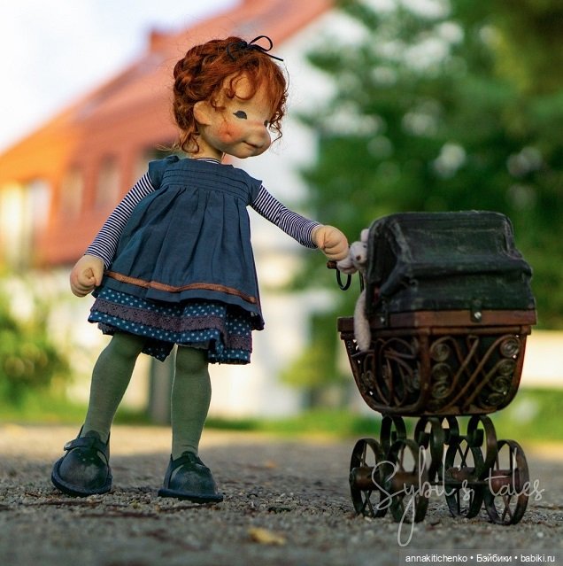 «Сказки Сибиллы» Уникальные куклы ручной работы Sigita Stonienė