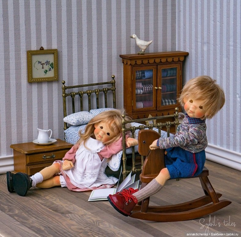 «Сказки Сибиллы» Уникальные куклы ручной работы Sigita Stonienė (фото 9)