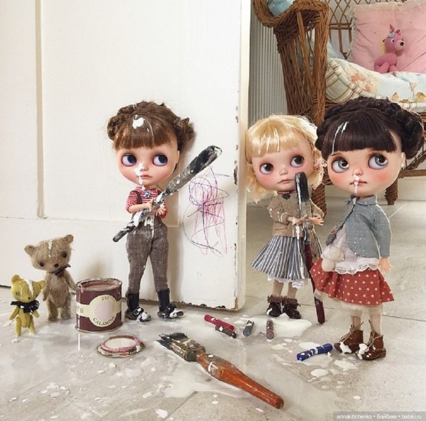 Маленькие шалости 🥳🙃😉 — Куклы Blythe (Блайз) ООАК: кастом (фото 6)