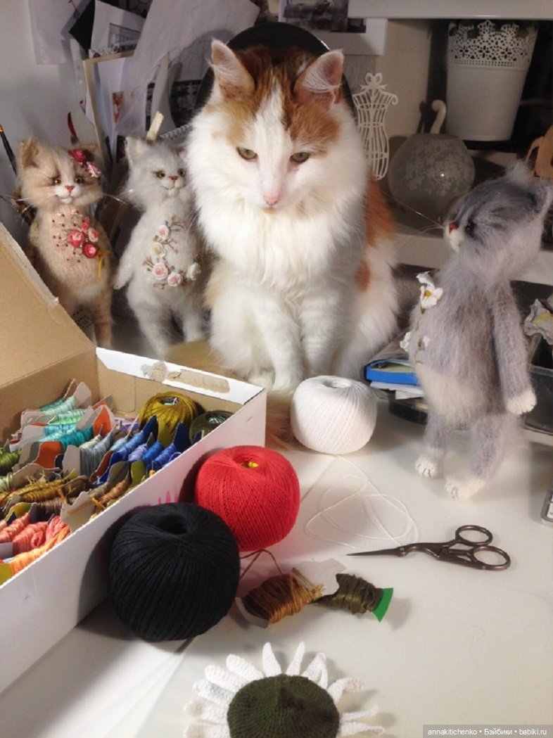 Удивительные коты Бессогоновой Ольги