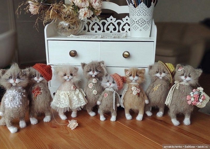 Удивительные коты Бессогоновой Ольги (фото 2)