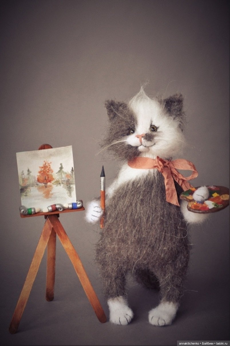 Удивительные коты Бессогоновой Ольги