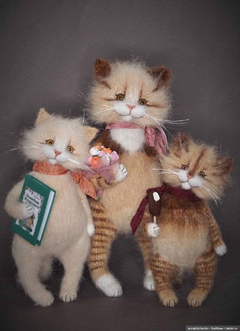 Удивительные коты Бессогоновой Ольги