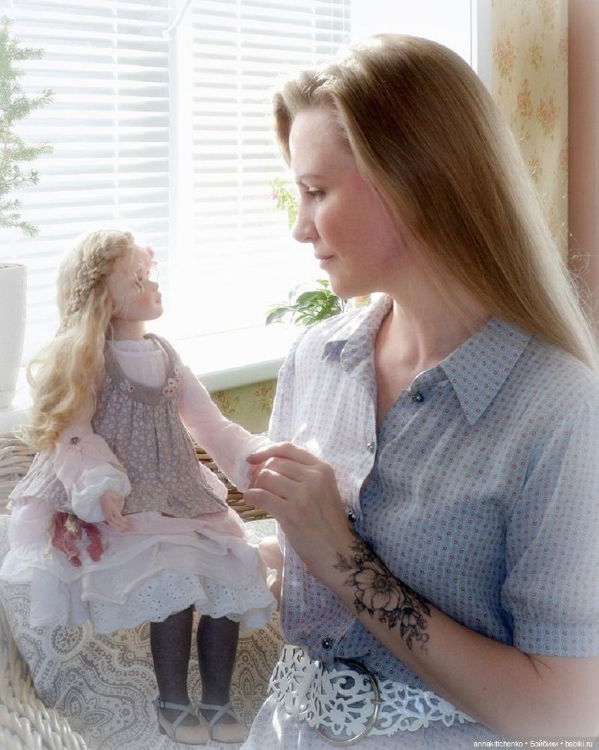 Акварельные куклы Елены Негороженко