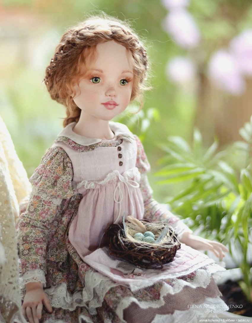 Акварельные куклы Елены Негороженко