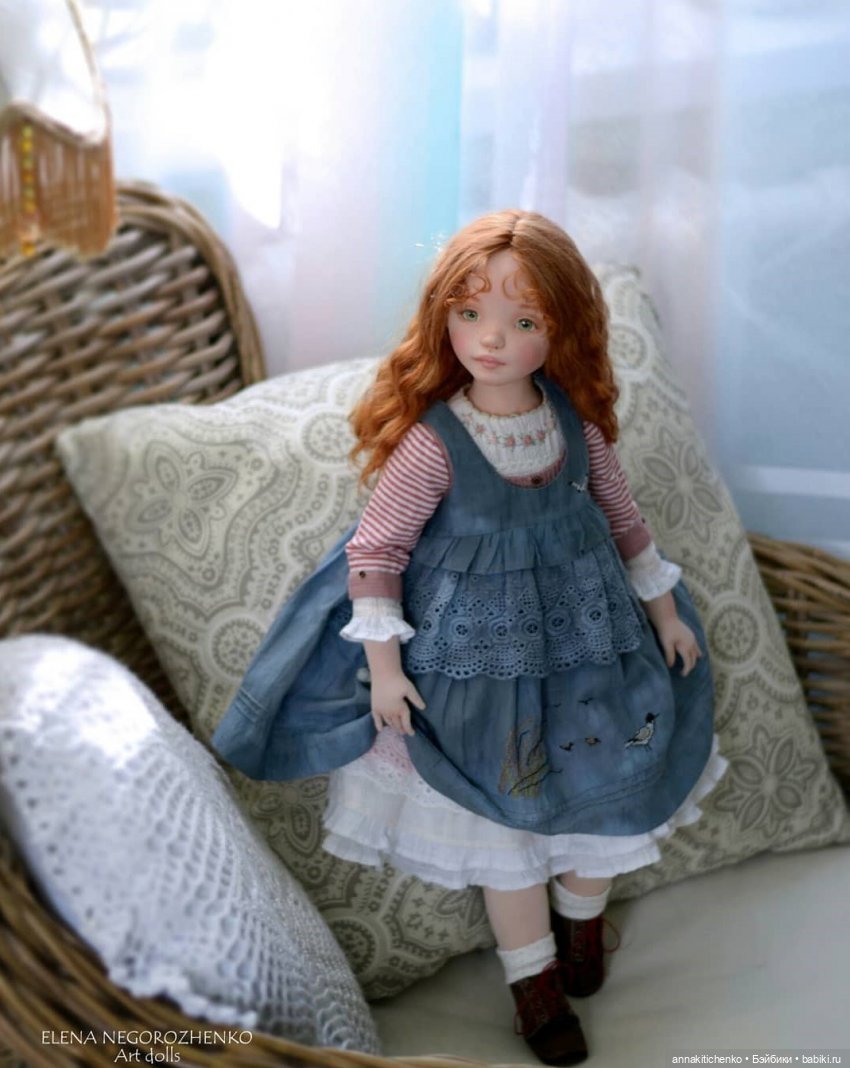 Акварельные куклы Елены Негороженко