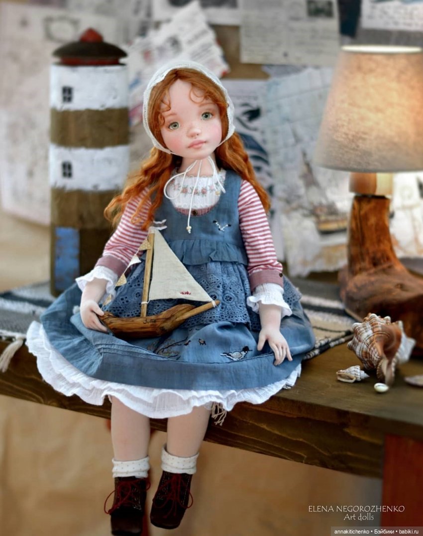 Акварельные куклы Елены Негороженко