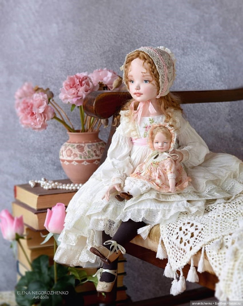 Акварельные куклы Елены Негороженко