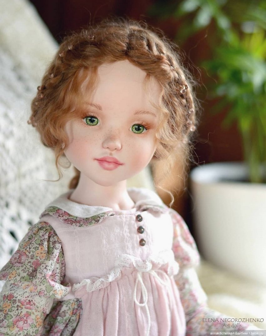 Акварельные куклы Елены Негороженко