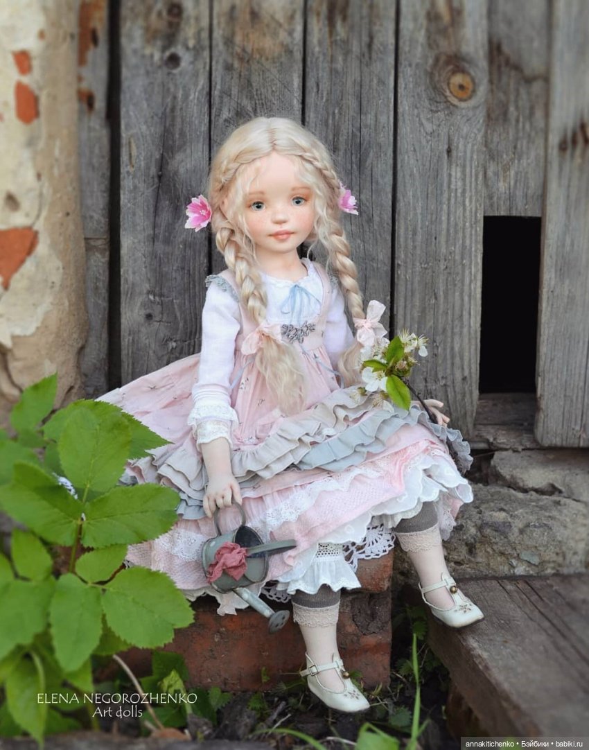 Акварельные куклы Елены Негороженко
