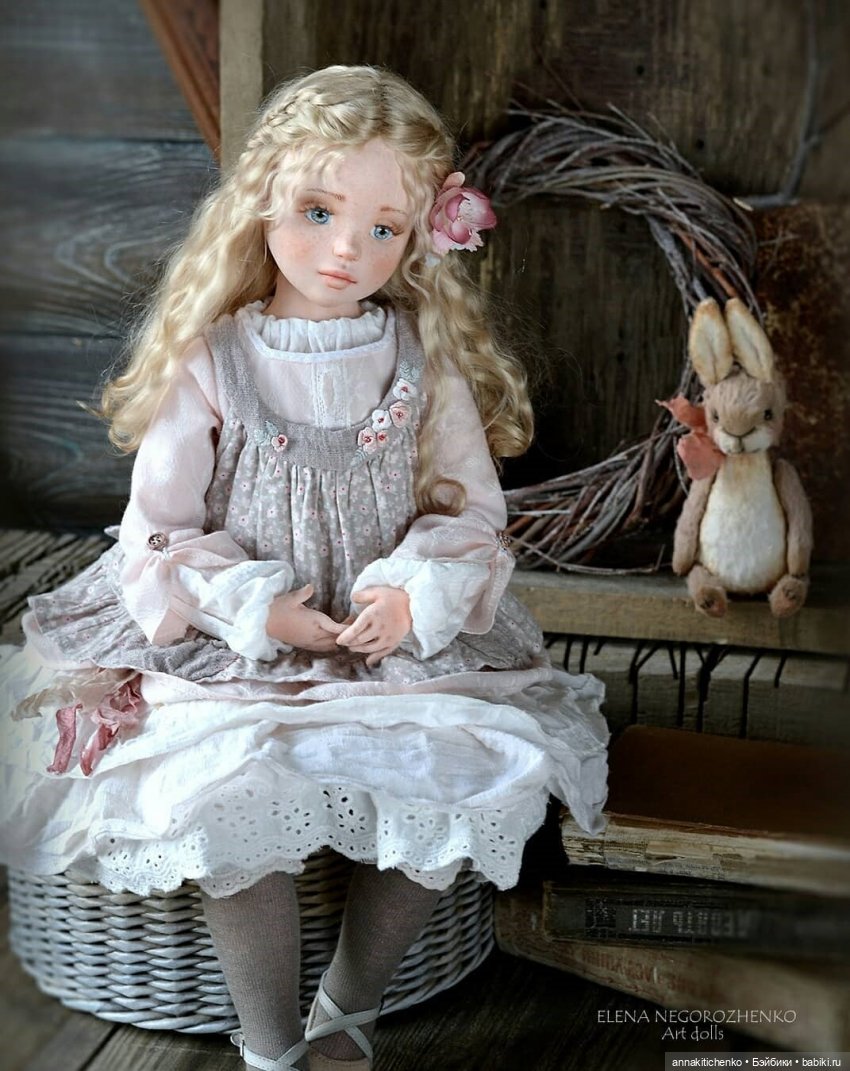Акварельные куклы Елены Негороженко
