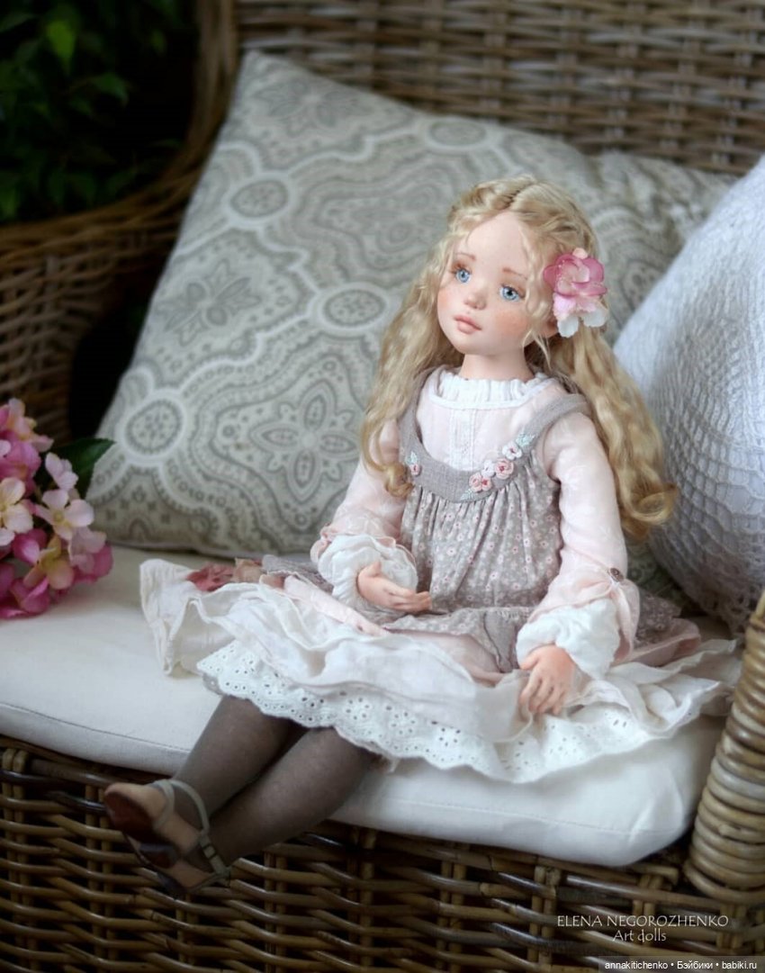 Акварельные куклы Елены Негороженко