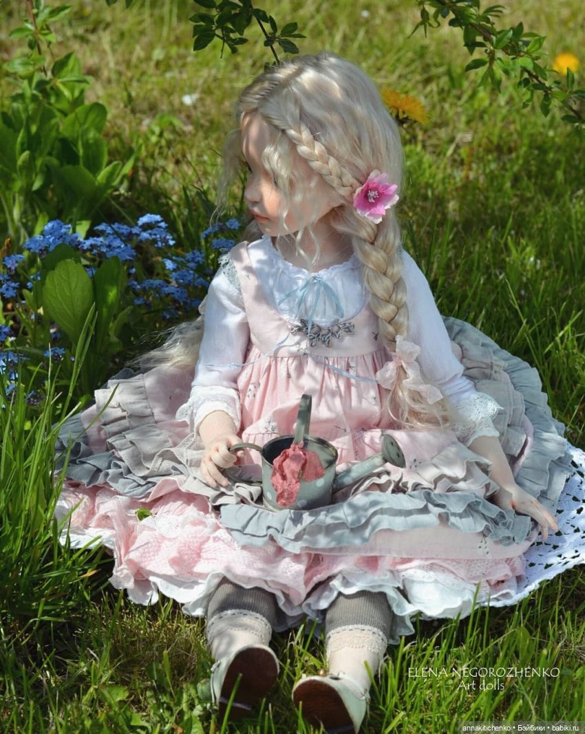 Акварельные куклы Елены Негороженко