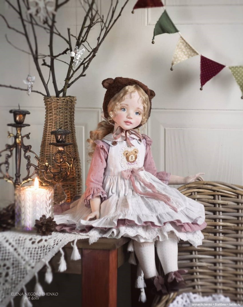 Акварельные куклы Елены Негороженко