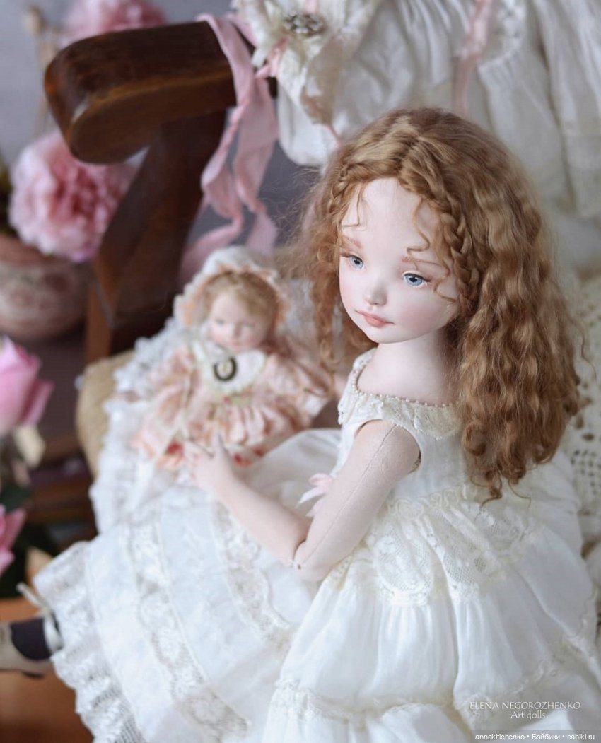 Акварельные куклы Елены Негороженко