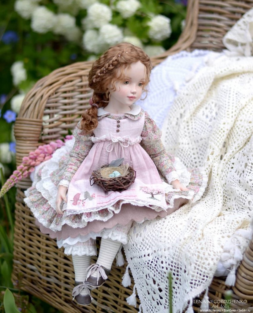 Акварельные куклы Елены Негороженко