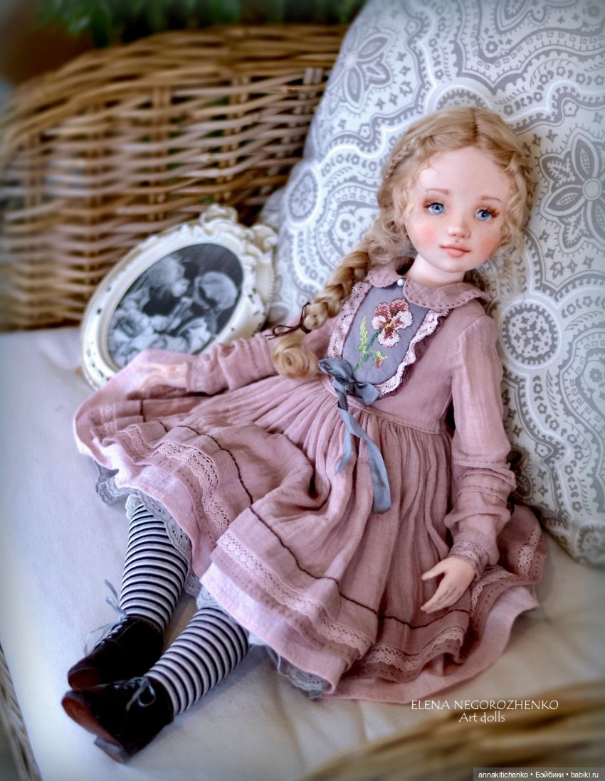 Акварельные куклы Елены Негороженко