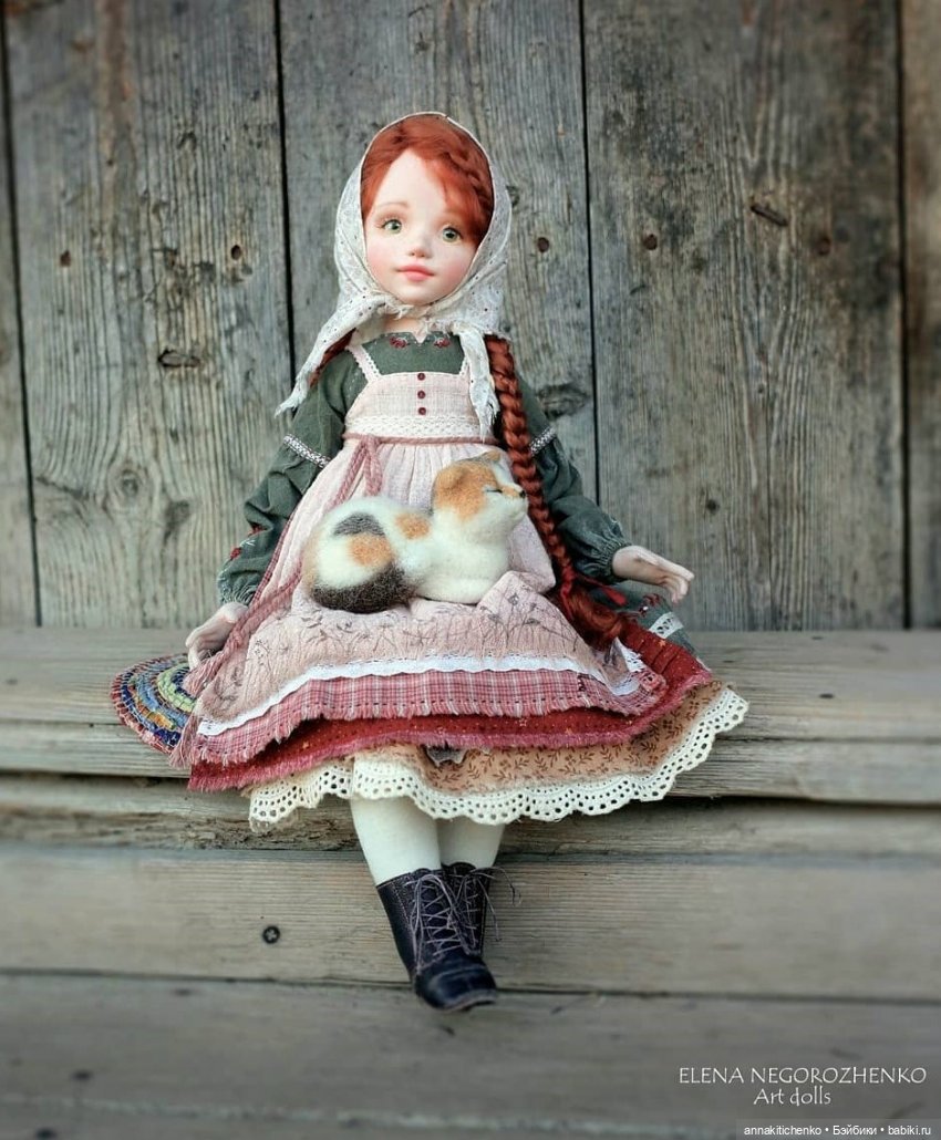 Акварельные куклы Елены Негороженко