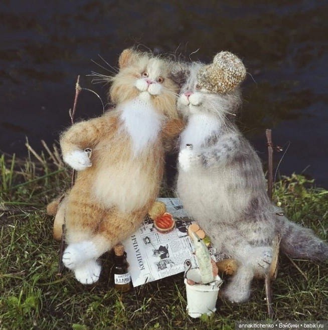 Удивительные коты Бессогоновой Ольги