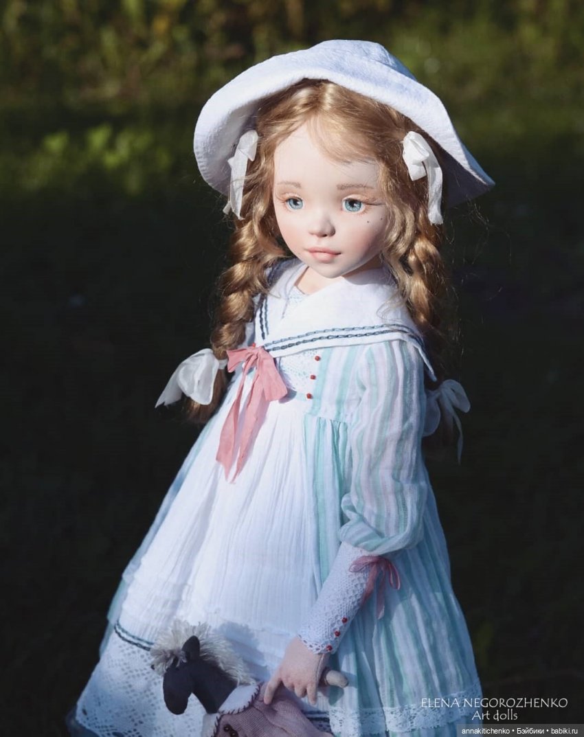 Акварельные куклы Елены Негороженко