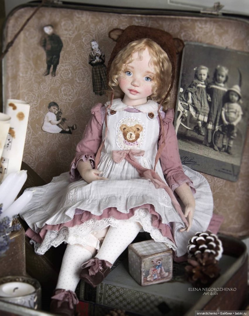 Акварельные куклы Елены Негороженко