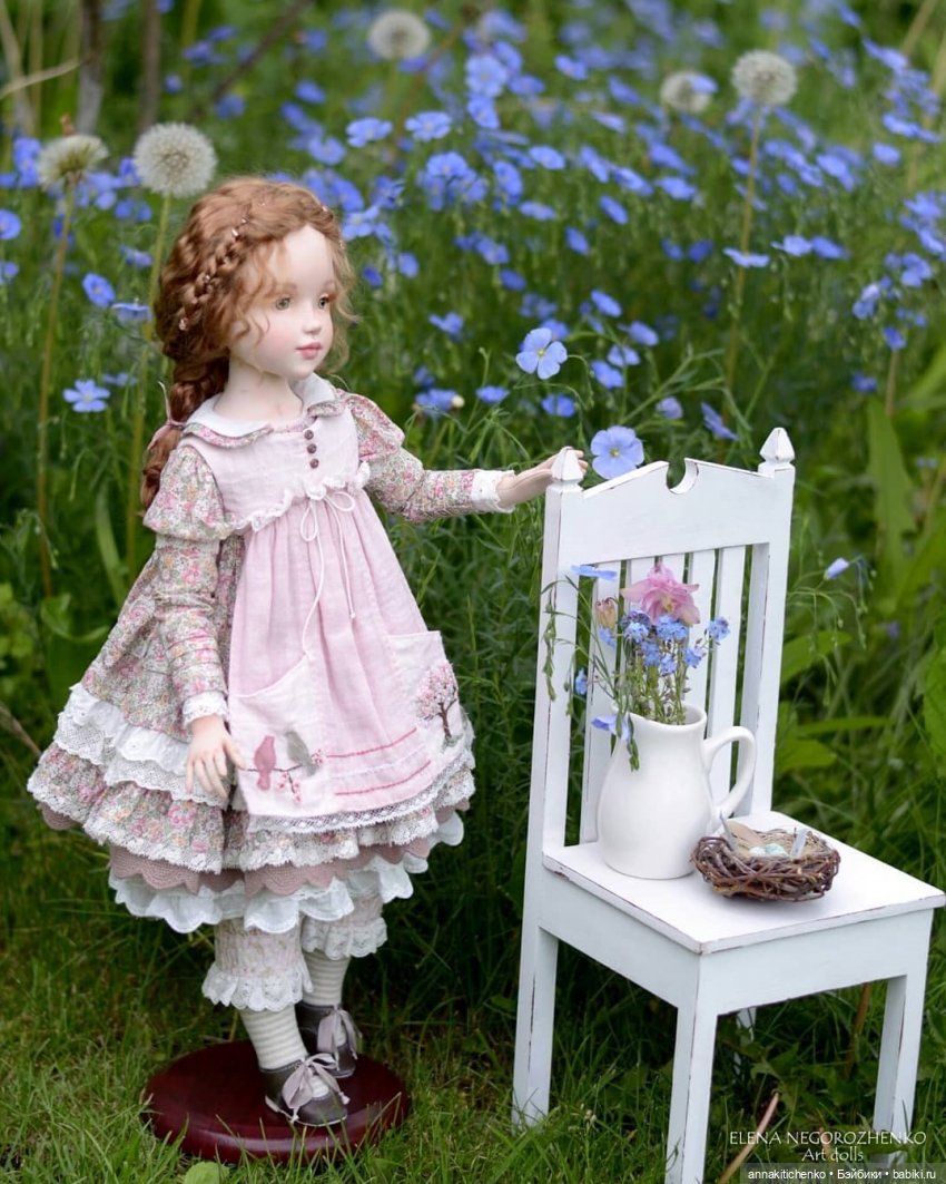 Акварельные куклы Елены Негороженко