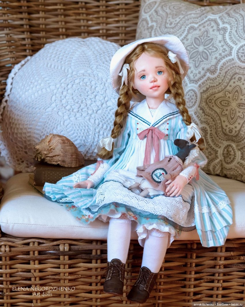 Акварельные куклы Елены Негороженко