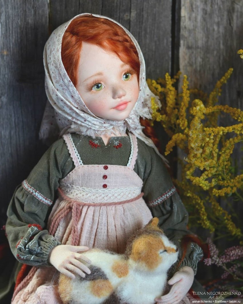 Акварельные куклы Елены Негороженко