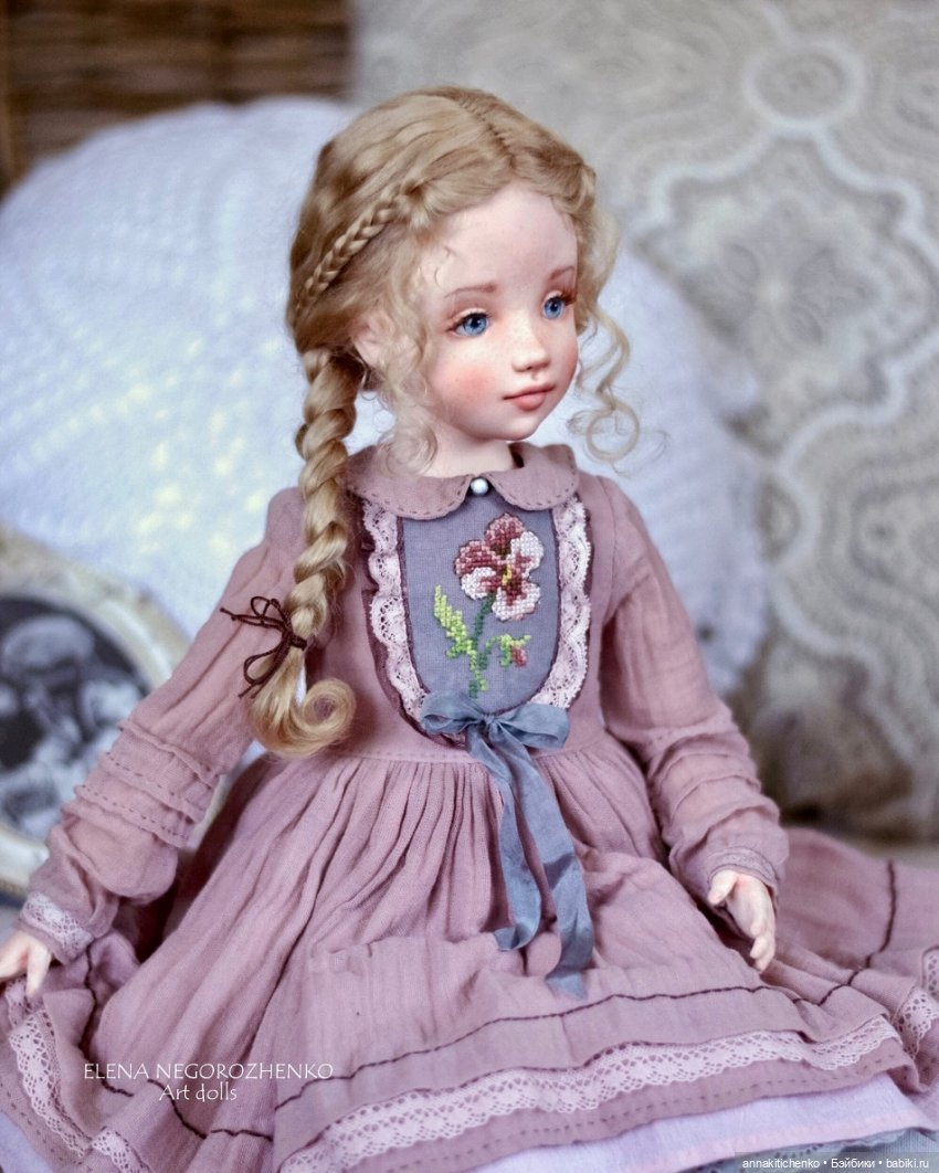 Акварельные куклы Елены Негороженко