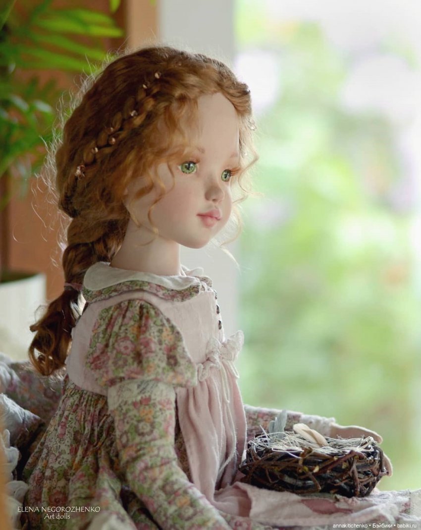 Акварельные куклы Елены Негороженко