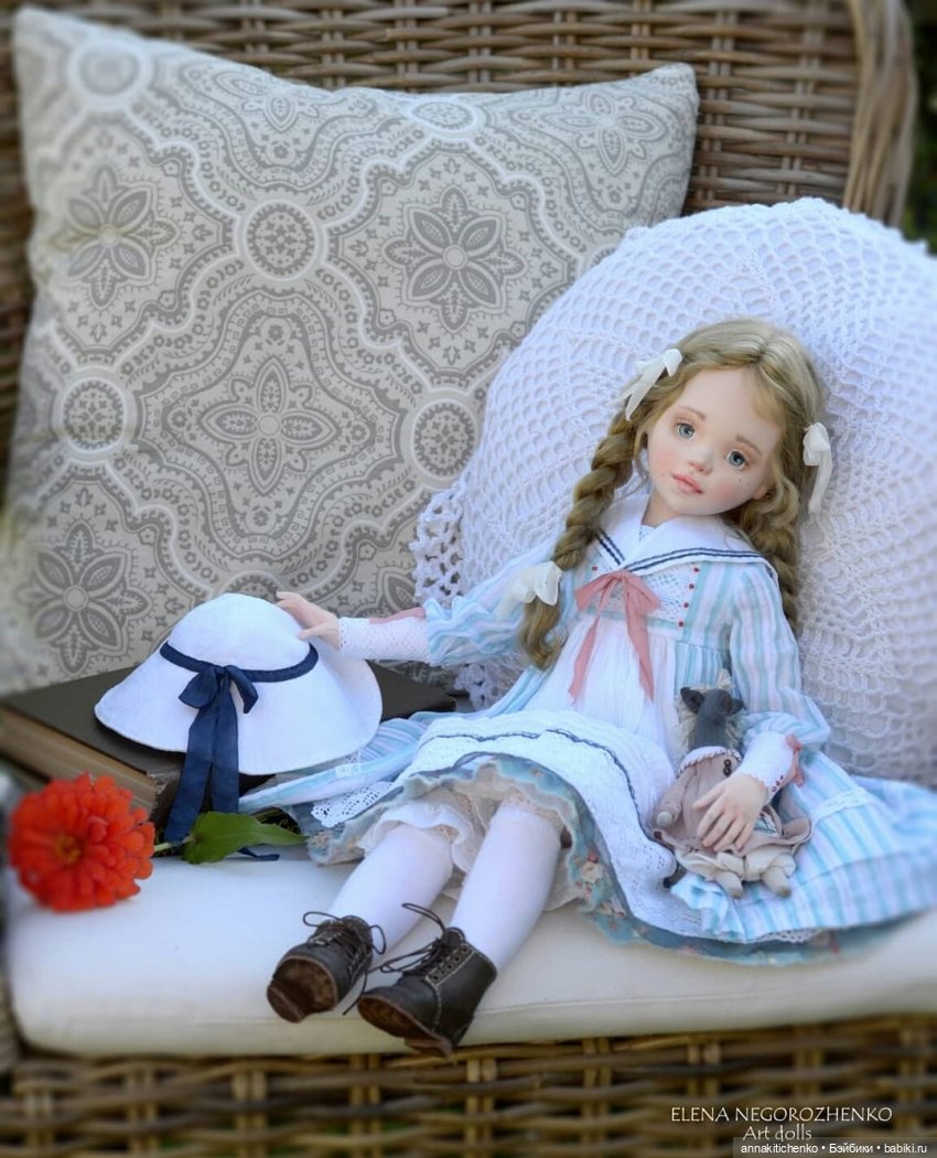 Акварельные куклы Елены Негороженко