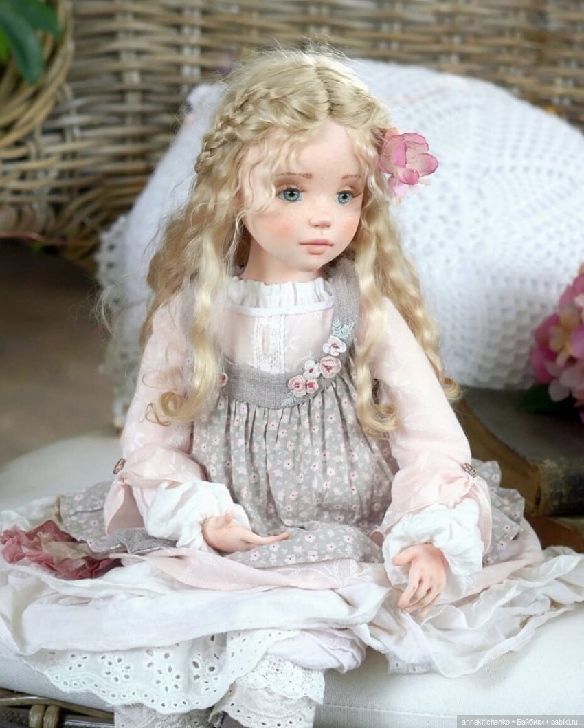 Акварельные куклы Елены Негороженко