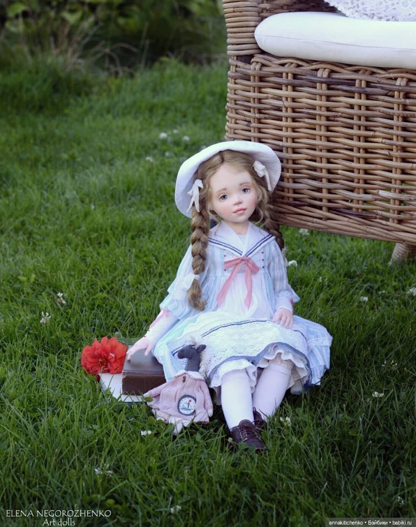 Акварельные куклы Елены Негороженко