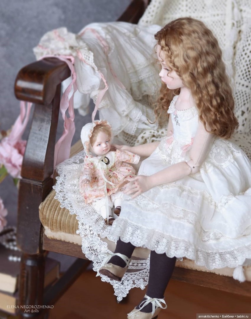Акварельные куклы Елены Негороженко