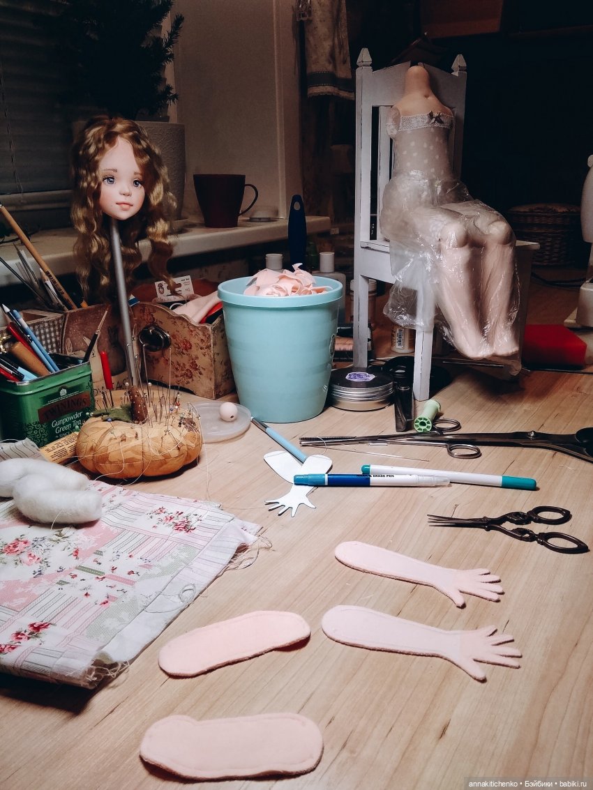 Акварельные куклы Елены Негороженко (фото 4)