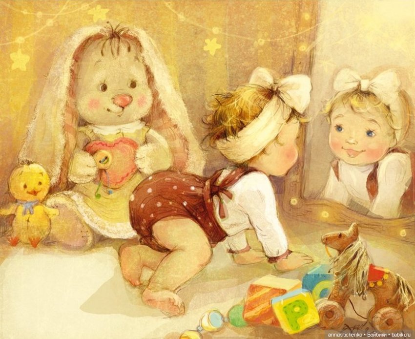 Добро пожаловать в детство! Нежные акварельные иллюстрации Екатерины Бабок (фото 3)