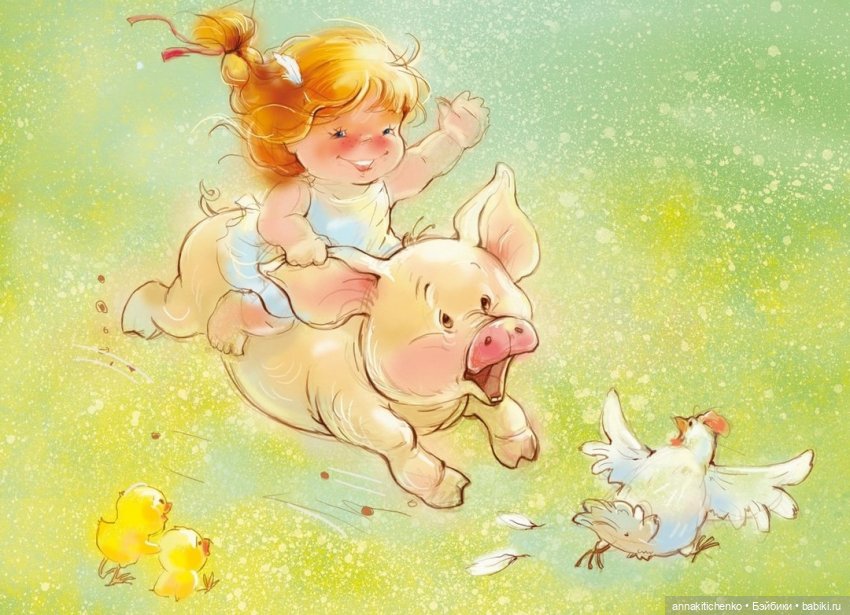 Добро пожаловать в детство! Нежные акварельные иллюстрации Екатерины Бабок (фото 8)
