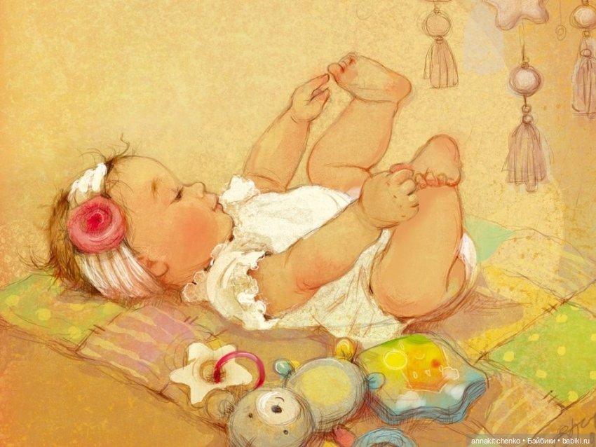 Добро пожаловать в детство! Нежные акварельные иллюстрации Екатерины Бабок (фото 2)