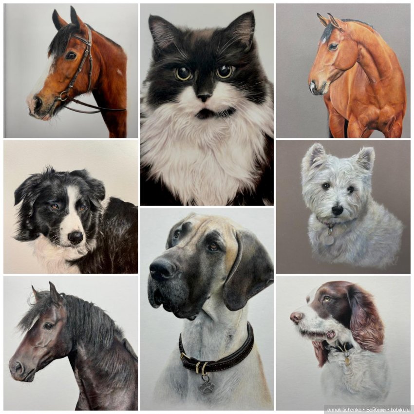 Гиперреалистичные портреты животных от Bonny Snowdon (фото 4)