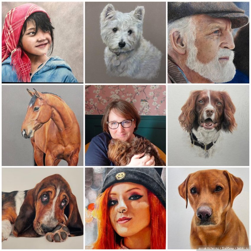 Гиперреалистичные портреты животных от Bonny Snowdon