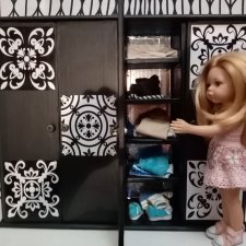 Обновление кукольного шкафа