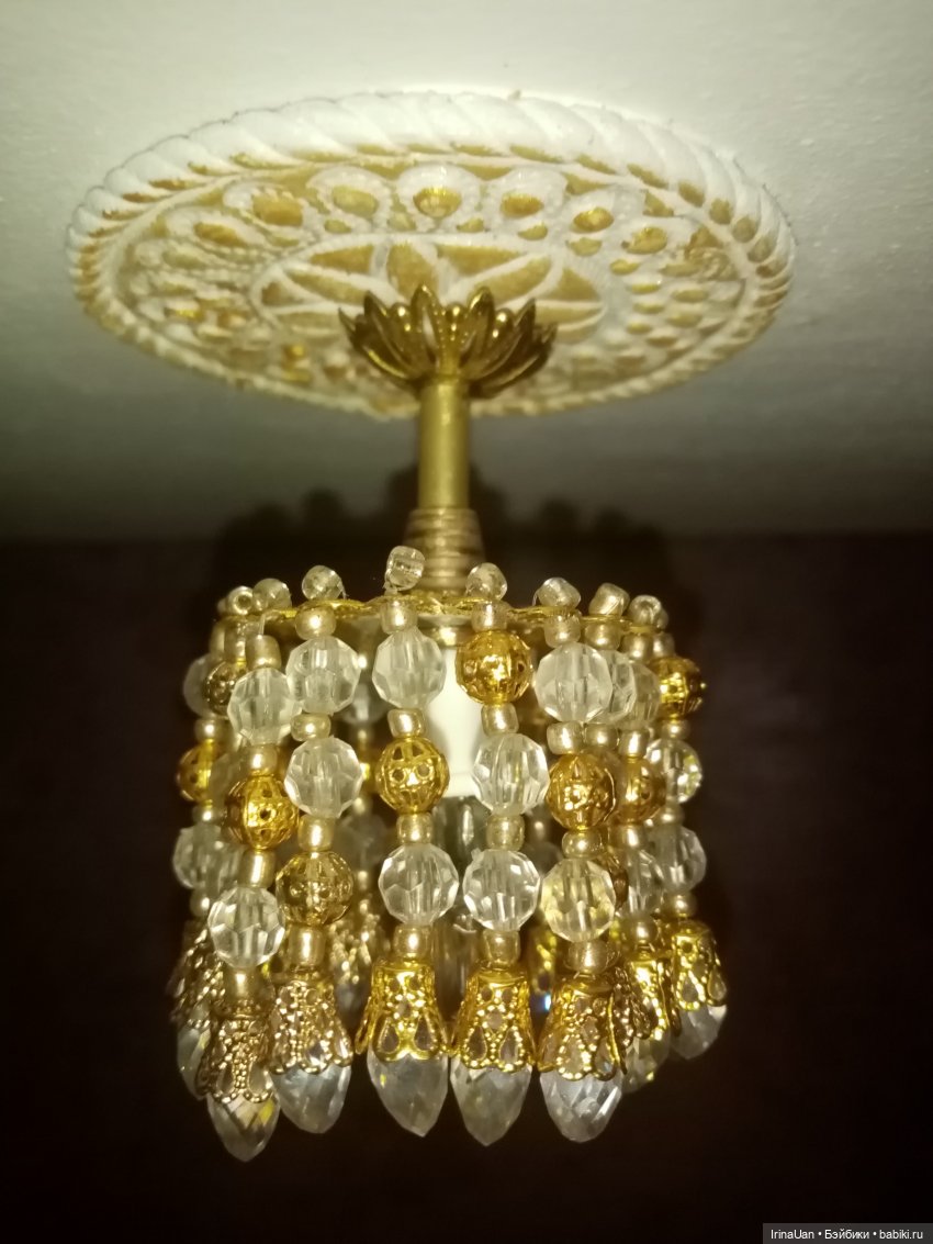 Люстры в кукольный особняк