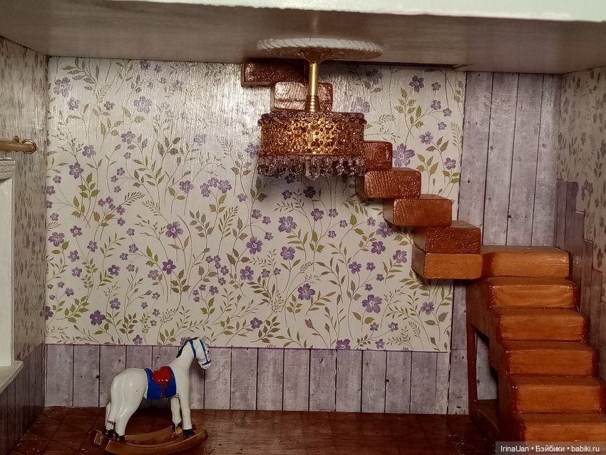 Люстры в кукольный особняк