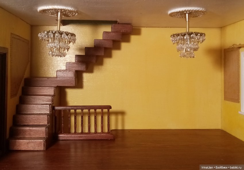 Люстры в кукольный особняк