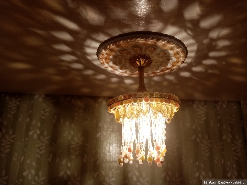 Люстры в кукольный особняк
