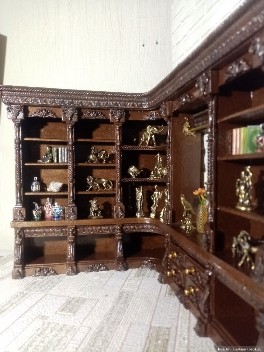 Еще один книжный шкаф — Мебель для кукол и домиков: фото